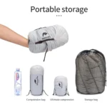 Naturehike Caqui-L Saco de dormir envolver - Imagen 4