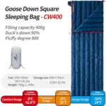 Naturehike Azul oscuro Saco de dormir - Imagen 5