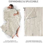 Naturehike Caqui Saco de dormir envolver - Imagen 5