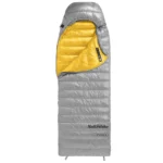Naturehike Piuma d’oca Gris M 210×75 cm Saco de dormir
