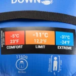 Simond Makalu I Light L -5 °C Plumón Saco de dormir - Imagen 11