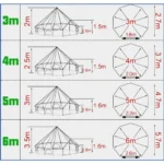 Cozy House 4-6 Personas Tienda de campaña - Imagen 7