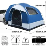 JCSRYD SUV 4 Personas Tienda de campaña Toldo para coche - Imagen 2