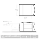 Quechua Avance Van Connect Air hinchable 6 Personas - Imagen 20