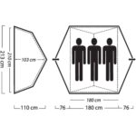 Columbus Ultra 3 Personas Tienda de Campaña - Imagen 3