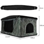 Monster Shop Camuflaje 2-3 Personas Tienda de Techo para Coche - Imagen 5