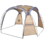 Columbus Shadow Shelter 3 Personas Marrón/Gris Tienda de Campaña - Imagen 4