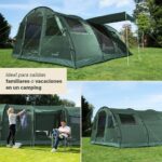 Skandika Gotland Verde 6 Personas Tienda de Campaña Túnel - Imagen 3