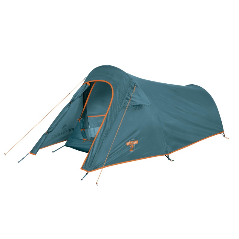 nhMujG8QTO Ferrino Sling 2 2 Personas 2000 mm Azul Tienda de Campaña - Imagen 1