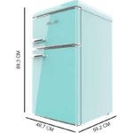 Frigorífico 2 puertas Cecotec Bolero CoolMarket 2D Origin 86 86 L Clase E Negro - Imagen 7
