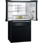 Frigorífico Americano Negro Siemens 183x90.6 KF96RSBEA - Imagen 3