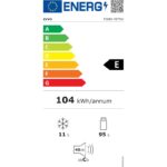 Frigorífico EVVO F26BL 95 L 40 dB Clase energética E Beige - Imagen 3
