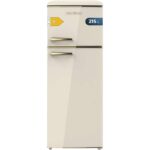 Frigorífico Cecotec Bolero 215L CoolMarket 2D Beige Origin
