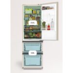 Frigorífico combi CREATE FRIDGE STUDIO COMBI PRO FLEX 401 401 L NoFrost 158 W Clase energética E Beige - Imagen 2