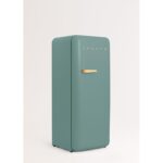 Frigorífico combi CREATE RETRO FRIDGE 150 281 L 102 W Clase energética D Verde Maneta Madera - Imagen 5